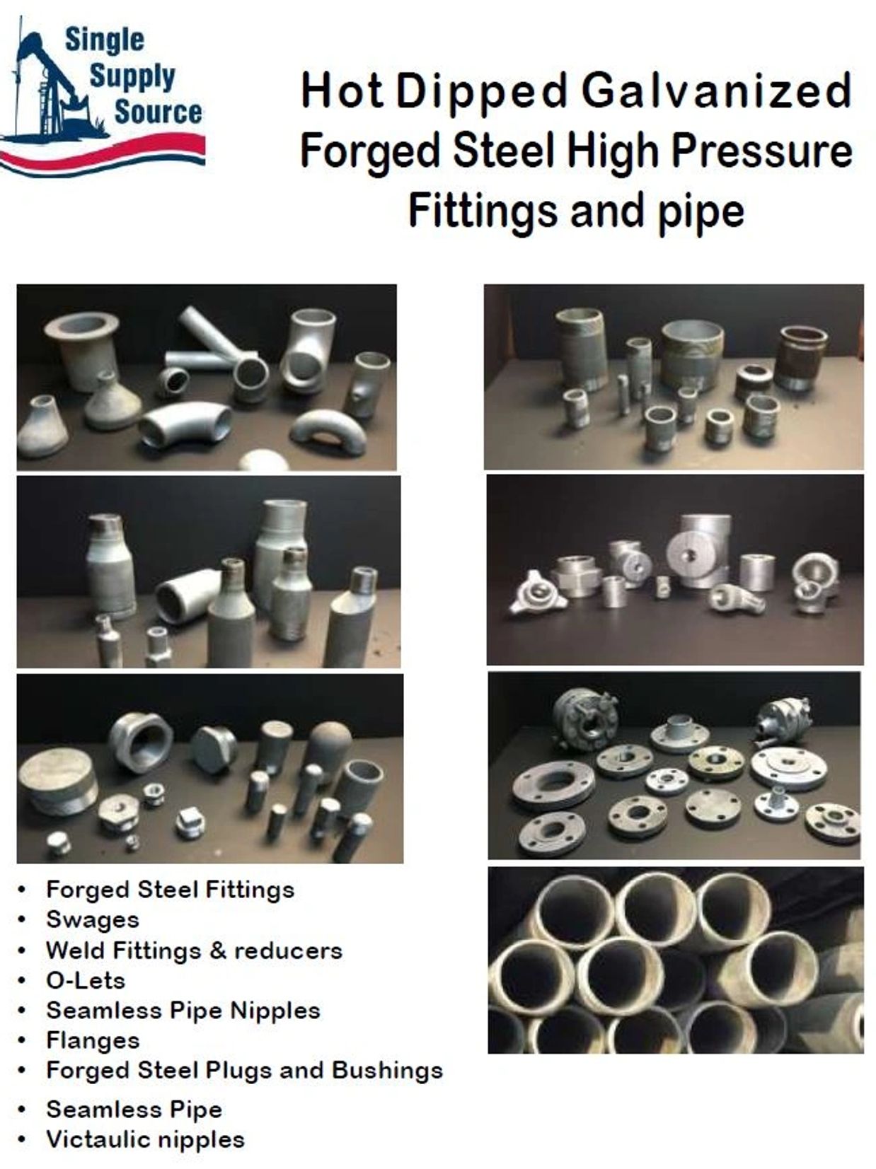 Galv Hi Pressure Fittings